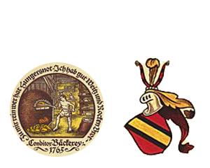 Siegel und ein Wappen von Coppenrath & Wiese